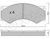 CIFAM 822-579-0 Brake Pad Set, disc brake